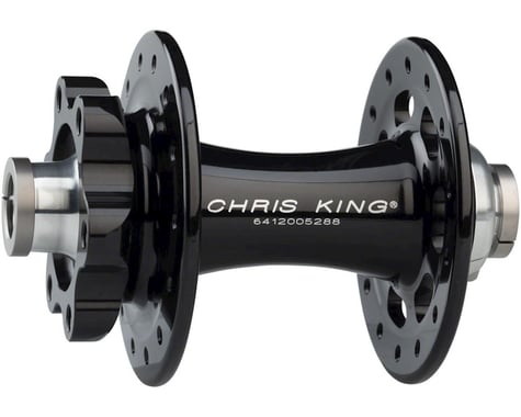 Chris King R45D 12mm Front Disc Hub (Black) (28 Hole) (6-Bolt)