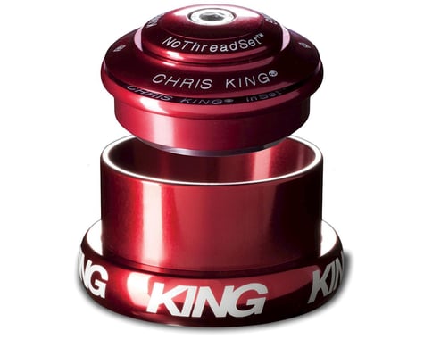 Chris King InSet 3 Tapered NoThreadSet Headset (Red) (1.5 inch)