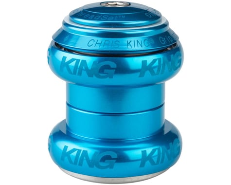 Chris King NoThreadSet Headset, 1-1/8" Turquoise Sotto Voce