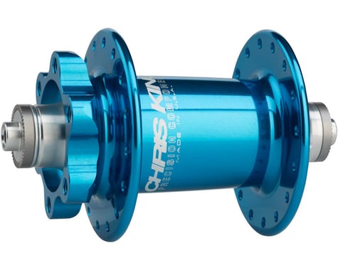 Chris King ISO QR Front Disc Hub (Turquoise) (32 Hole)