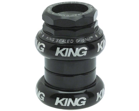 Chris King GripNut 1" Headset (Black) (EC30/25.4-24tpi) (EC30/26)