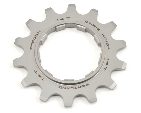 Chris King Stainless Single Speed Cog (Silver)