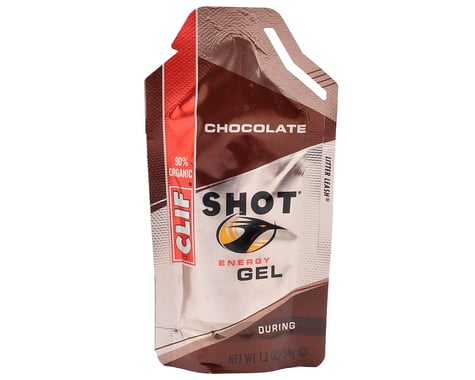 Clif Bar Shot Energy Gel (Chocolate) (24 | 1.2oz Packets)