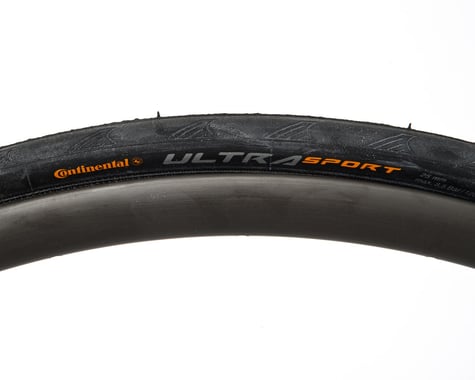Continental Ultra Sport II Tire Steel Bead (Black)