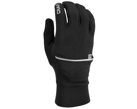 Craft Hybrid Weather Gloves (Black) (XL)