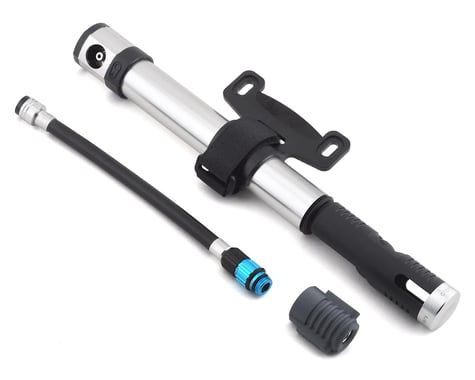 Crankbrothers Klic pump + C02, HV - silver/black