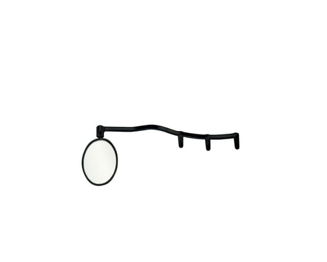 Cycleaware Heads Up Eyeglass Mirror (Black) (Clip-on)