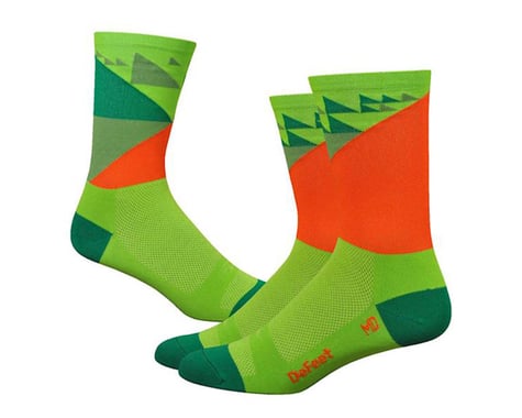 DeFeet Aireator 6" Galibier Socks (Green)
