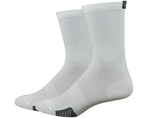 DeFeet Cyclismo 5" Socks (White) (XL)
