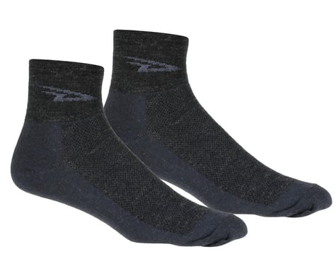 DeFeet Wooleator Sock (Charcoal Grey) (XL)