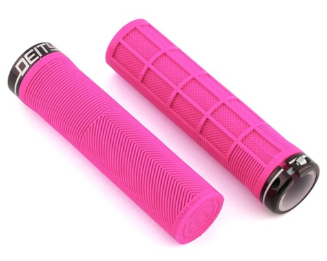 Deity Knuckleduster Lock-On Grips (Pink) (132mm)