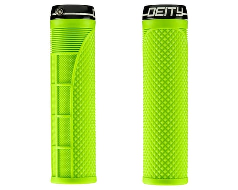 Deity Megattack Lock-On Grips (Green) (140mm)