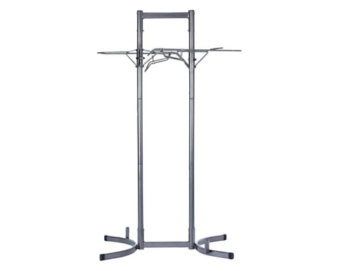 Delta Heavy Duty Upright Storage Standing Bike Rack (Grey) (2 Bikes)