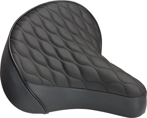 Dimension Quilted Cruiser Saddle (Black)