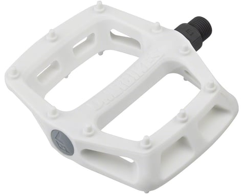 DMR V6 Plastic Platform Pedals (White) (9/16")