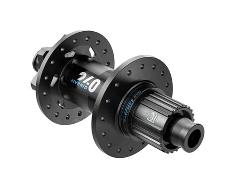 DT Swiss 240 Hybrid eMTB Hubs (Black) (6-Bolt) (Shimano Microspline) (Rear) (12 x 148mm (Boost)) (32H)