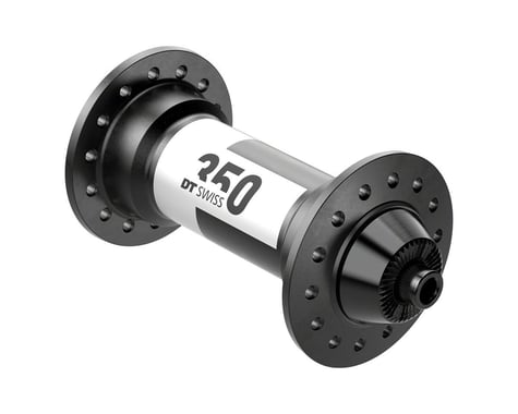 DT Swiss 350 Road Front Hub (Black) (QR x 100mm) (20H)