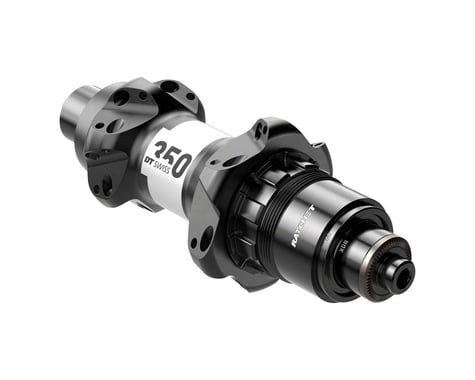 DT Swiss 350 Rear Road Hub (Black) (QR x 130mm) (Rim Brake) (SRAM XDR) (24H) (36T Ratchet)