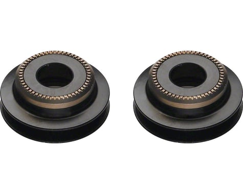 DT Swiss 5mm QR to 9mm Thru Bolt conversion end caps for pre-2010 6-bolt 240 fro