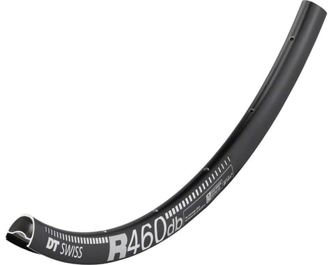 DT Swiss R 460 700c Road Rim (Black) (Tubeless) (Disc Brake) (18mm Internal Width) (24H) (700c)