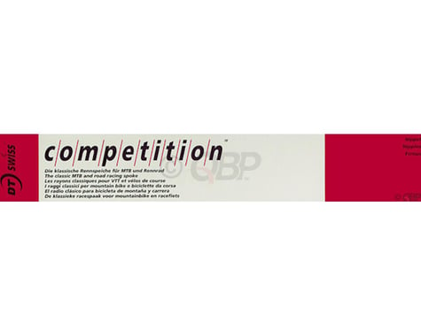 DT Swiss Competition J-bend Spoke (Silver) (2.0/1.8/2.0mm) (274mm)