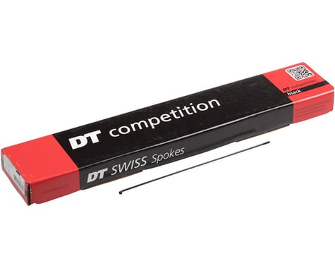 DT Swiss Competition 2.0/1.8 286mm Black Spokes Box of 72