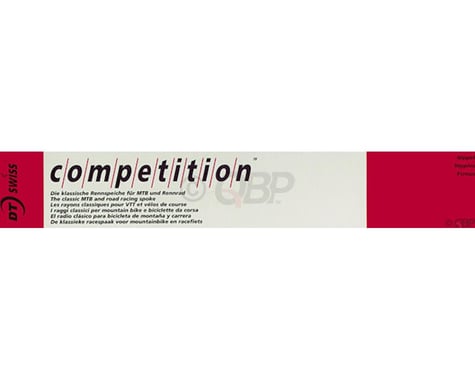 DT Swiss Competition J-bend Spoke (Silver) (2.0/1.8/2.0mm) (298mm)