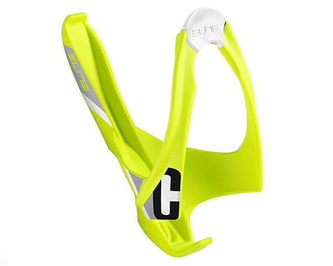 Elite Cannibal Lateral Entry Water Bottle Cage (Fluorescent Yellow)