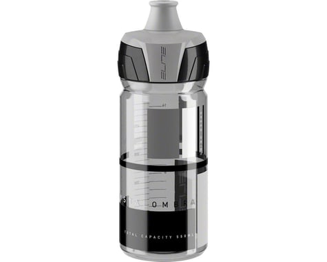 Elite Crystal Ombra Water Bottle (Clear w/ Grey Graphics) (18.5oz)