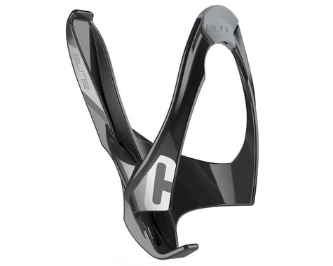 Elite Cannibal Lateral Entry Bottle Cage (Black/White Graphics)