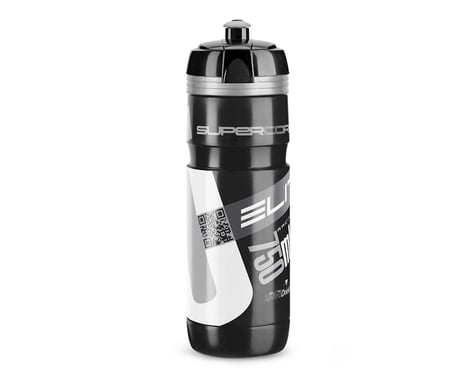 Elite Super Corsa Biodegradeable Water Bottle (Black/Silver) (750ml)