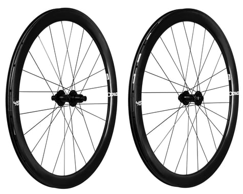 Enve 45 Foundation Series Disc Brake Wheelset (Black) (Shimano/SRAM) (12 x 100, 12 x 142mm) (700c / 622 ISO)