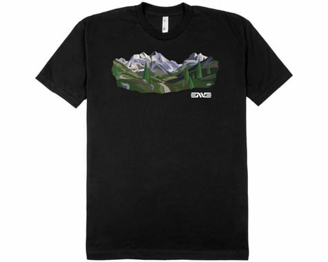 Enve Mountainscape Short Sleeve T-Shirt (Black) (S)