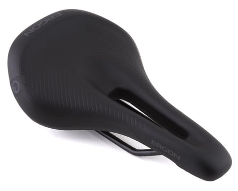 Ergon SM E-Mountain Sport Women's Saddle (Black) (Chromoly Rails) (M/L) (155mm)