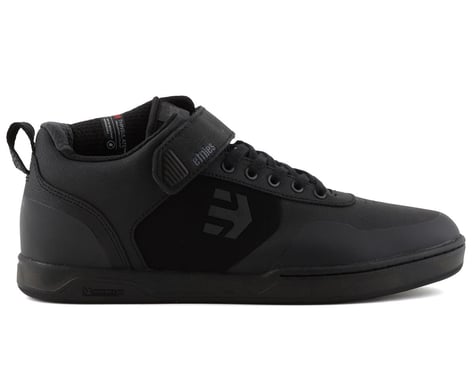Etnies Culvert Mid Flat Pedal Shoes (Black/Black/Reflective) (11)