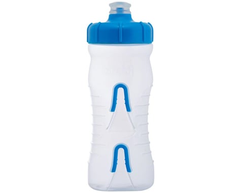 Fabric Cageless Water Bottle (Clear/Blue) (600ml)