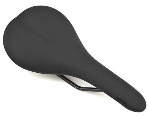 Fabric Scoop Flat Elite Saddle (Black) (Chromoly Rails) (142mm)