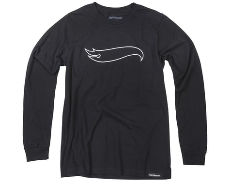 Fasthouse Inc. Stacked Hot Wheels Long Sleeve T-Shirt (Black) (Youth L)