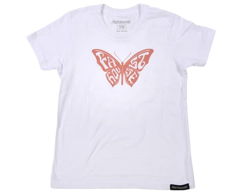 Fasthouse Inc. Youth Girls Myth T-Shirt (White) (Youth S)