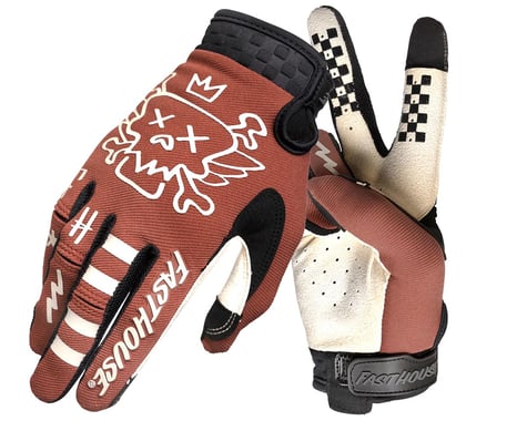 Fasthouse Inc. Youth Speed Style Stomp Gloves (Clay) (Youth M)
