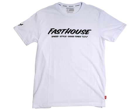 Fasthouse Inc. Prime Tech Short Sleeve T-Shirt (White) (S)