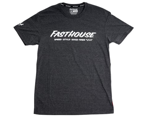 Fasthouse Inc. Prime Tech Short Sleeve T-Shirt (Dark Heather) (XL)