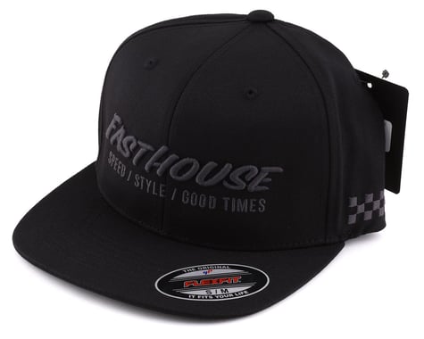 Fasthouse Inc. Classic Fitted Hat (Black) (S/M)