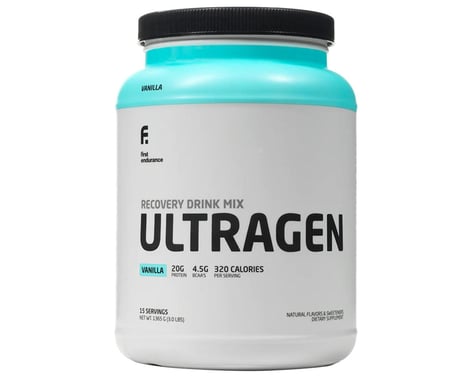 First Endurance Ultragen Recovery Drink Mix (Vanilla) (48oz)