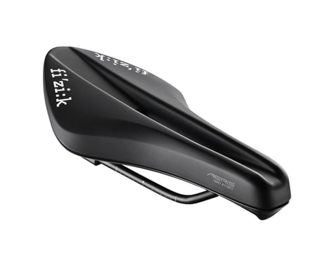 fizik Transiro Aeris Short Distance R3 Saddle (Black) (Alloy Rails) (135mm)