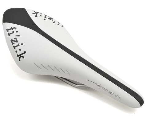 fizik Arione CX Saddle With Kium Rails (White/Black)