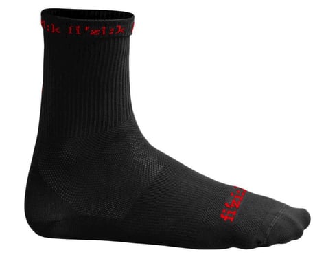 fizik Summer Cycling Socks (Black/Red) (XS/S)