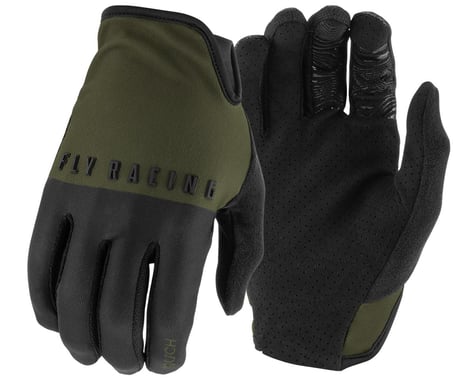 Fly Racing Media Gloves (Dark Forest/Black) (S)