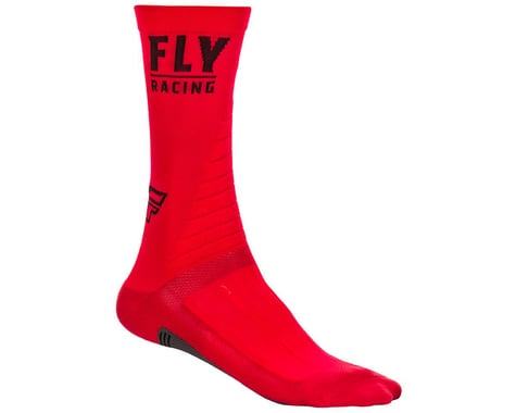 Fly Racing Factory Rider Socks (Red/Black)