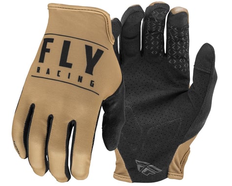 Fly Racing Media Gloves (Khaki/Black) (S)